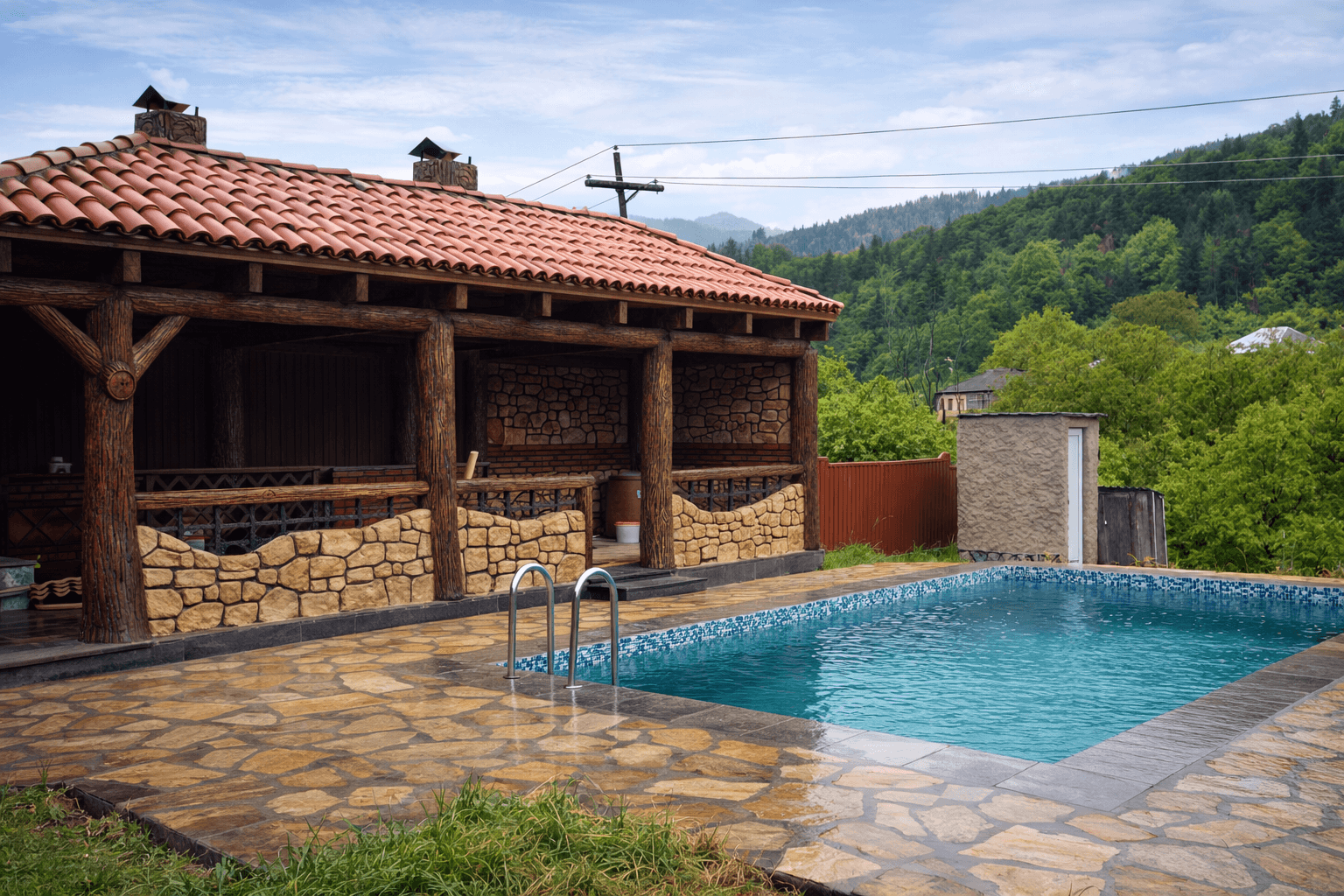 Vivienda unifamiliar con piscina en Valencia